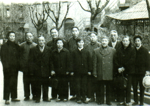 Yang Zhenduo and Fu Zhongwen shanghai